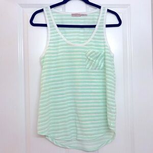 Juicy Couture Y2K Striped Terry Tank Top